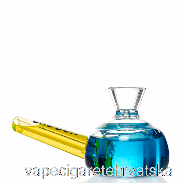 Vape Cigarete Cheech Staklo Dual Bun Frizable Lula Za Ruke Plava/zelena